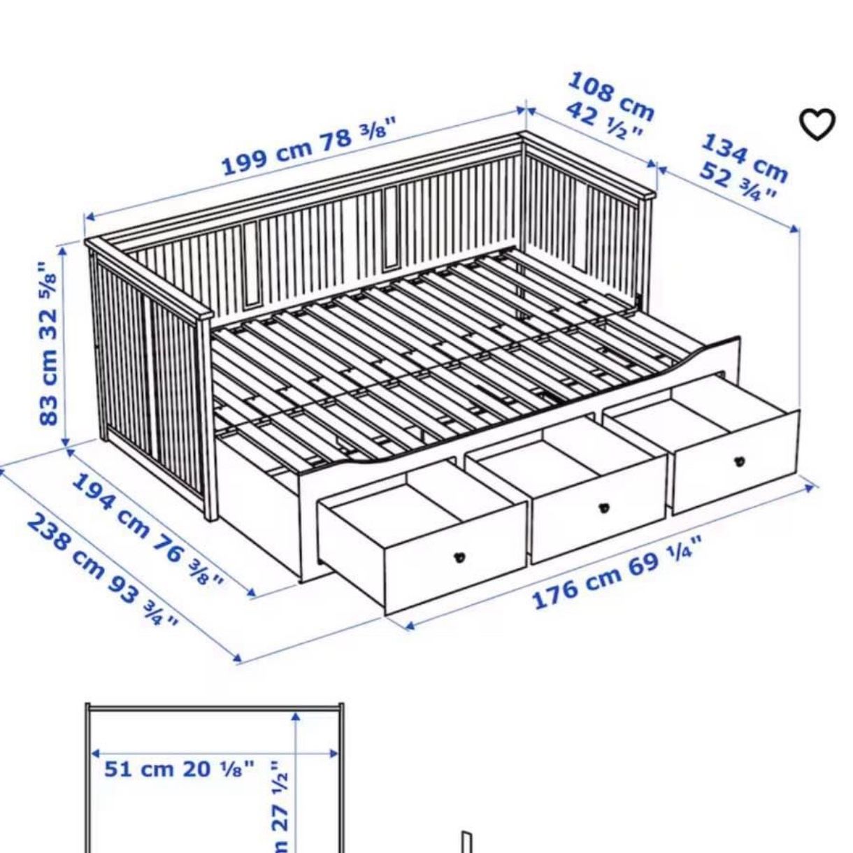 IKEA Bed