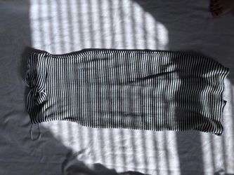 small black and white dress