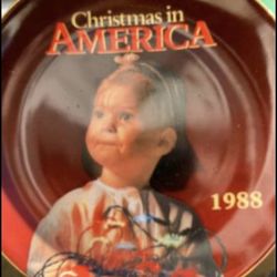 Christmas In America Collection Plate