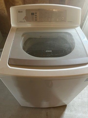 LG Washer + Amana Dryer 