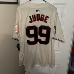 Aaron Judge New York Yankees white jersey size 2xl