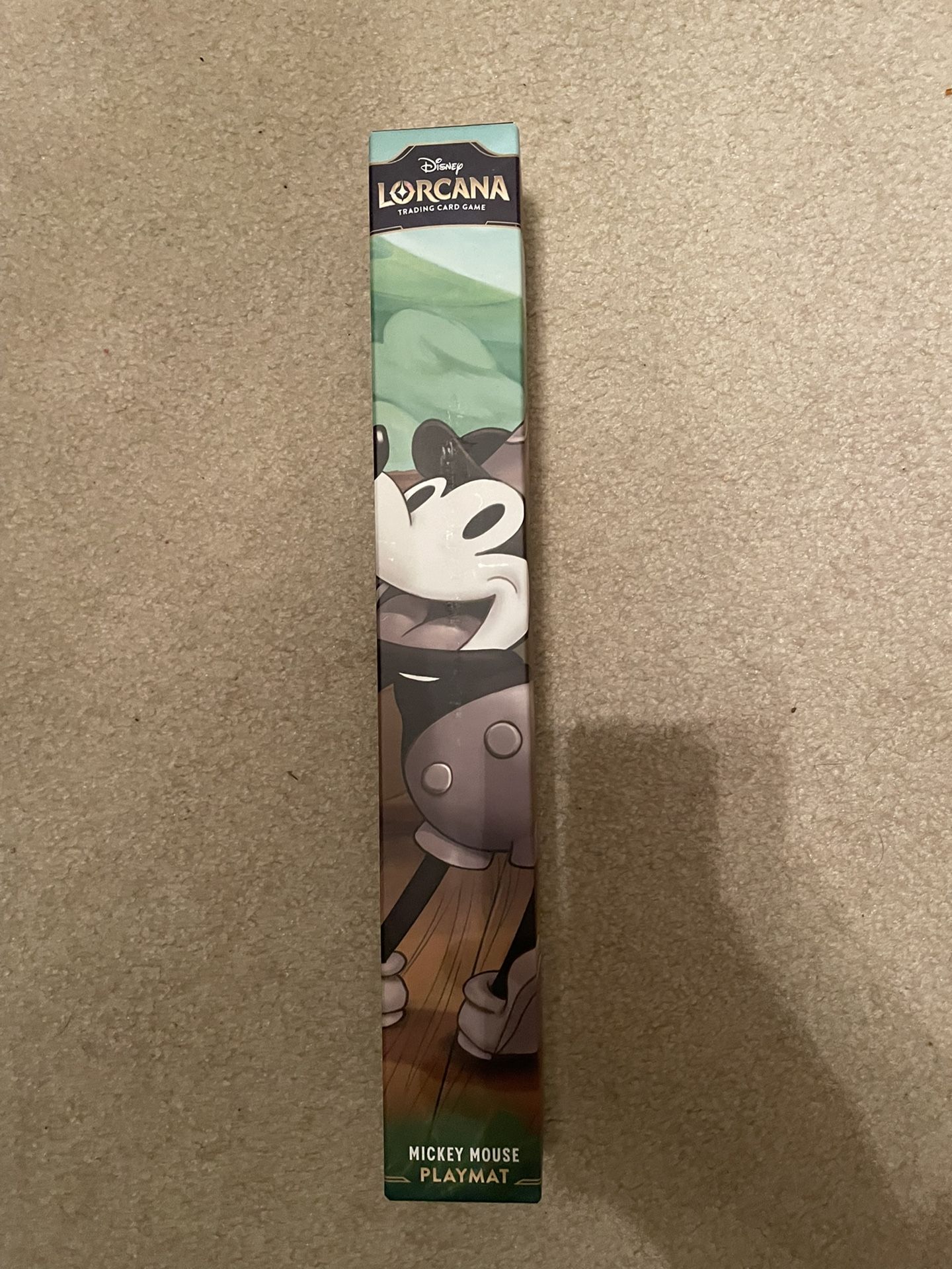 Brand New Disney Lorcana Trading Card Fans Play Mat Steamboat Willie Mickey Mouse Disney