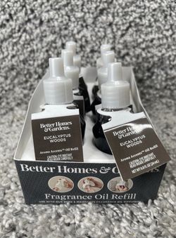 Better Homes & Gardens Eucalyptus Woods Fragrance Oil Refill 0.8 flOz Warmer 6pk