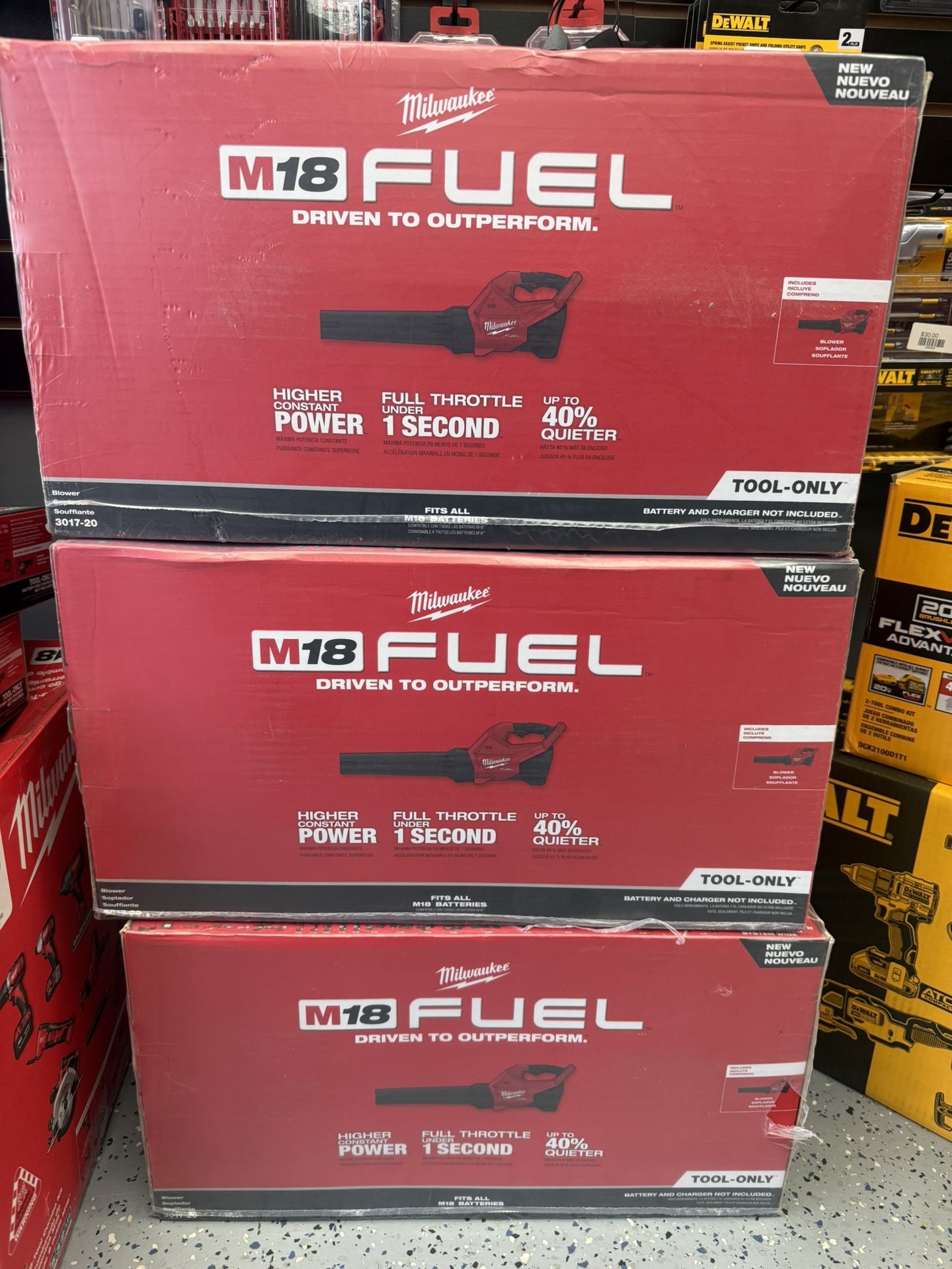 Milwaukee M18 FUEL Leaf Blower — 500 CFM of pure power. 