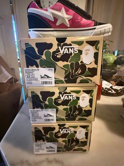 Bape x Vans Multi Camo