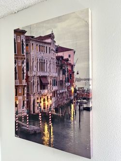 Venice Italy Canvas Wall Art 27.5” x 20”