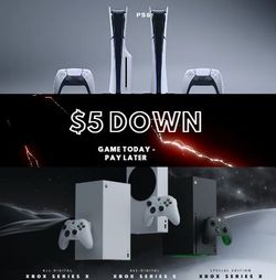 💥Interested in a PS5/XBOX for $5 today?💥Just ask us how and we got you!🔥