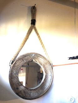 Nautical Mirror Hanging