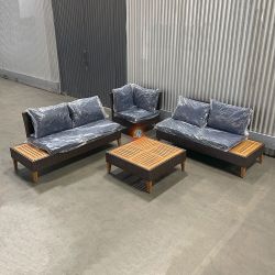 Outdoor Patio Furniture Sectional Couch