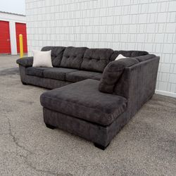 Gray Sectional Couch - Free Delivery Today 