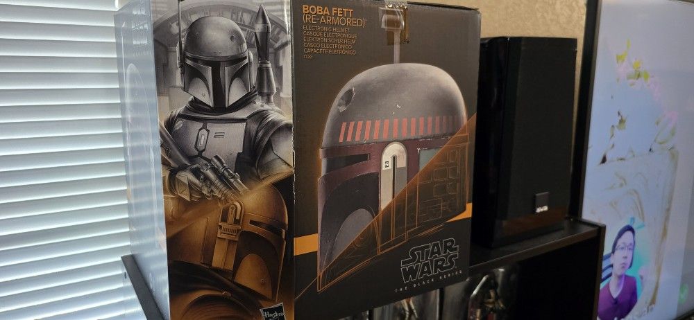 Bobe Fett Re-armored Collectible Helmet