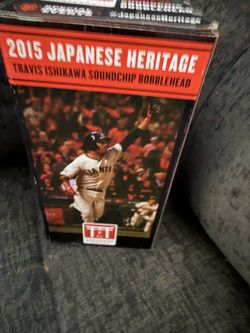 2015 Japanese Heritage Night Special Event Travis Ishikawa bobblehead