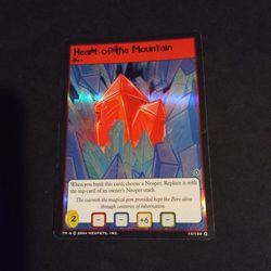Neopets Card #15/150. 2004 Heart Of The Mountain ( Holo