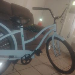 26" Concord Pacifica Cruiser Bicycle, Fits Riders 5'2" - 5'10"+, Adult, Unisex, Light Blue