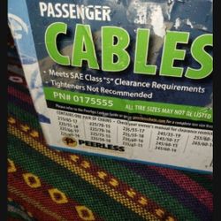 175555 Snow Cables See Pictures For Specs 40 Condition New A 