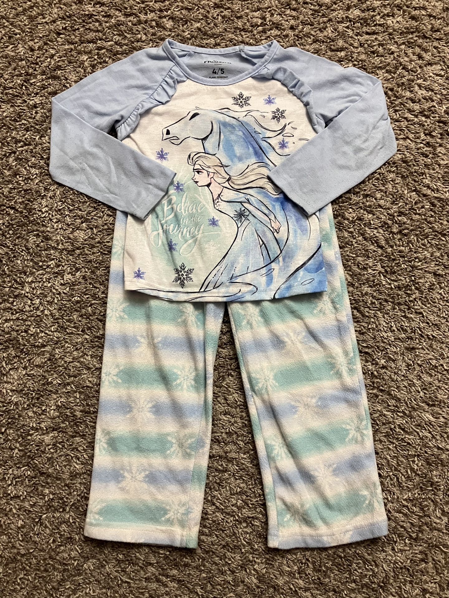 XS (4/5) Girls FROZEN Pajama Set