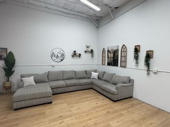 Large Gray Sectional Couch Free Delivery