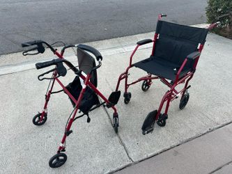 Transporter/wheelchair/walker At