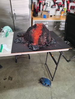 Kids volcano experiment