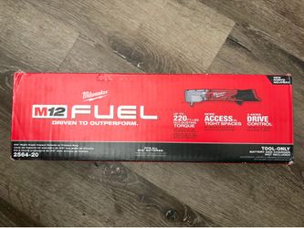 Milwaukee M12 Fuel 3/8 Right Angel Impact Wrench