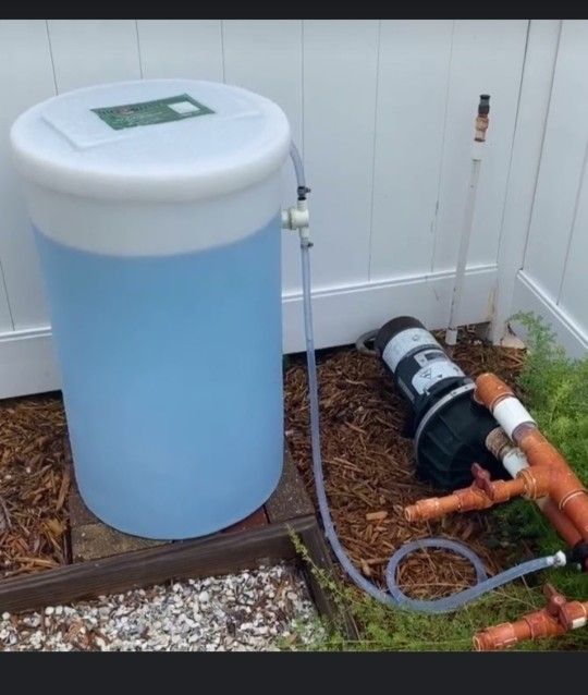 Rust Preventer For Well Sprinklers