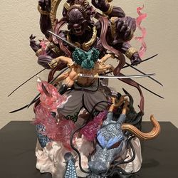 One Piece Zoro vs Kaido figure