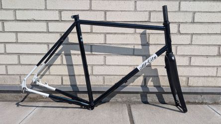 All-City Macho Man Disc 58cm Frameset, Ritchey Carbon Gravel Fork, Chris King Headset, Cyclocross