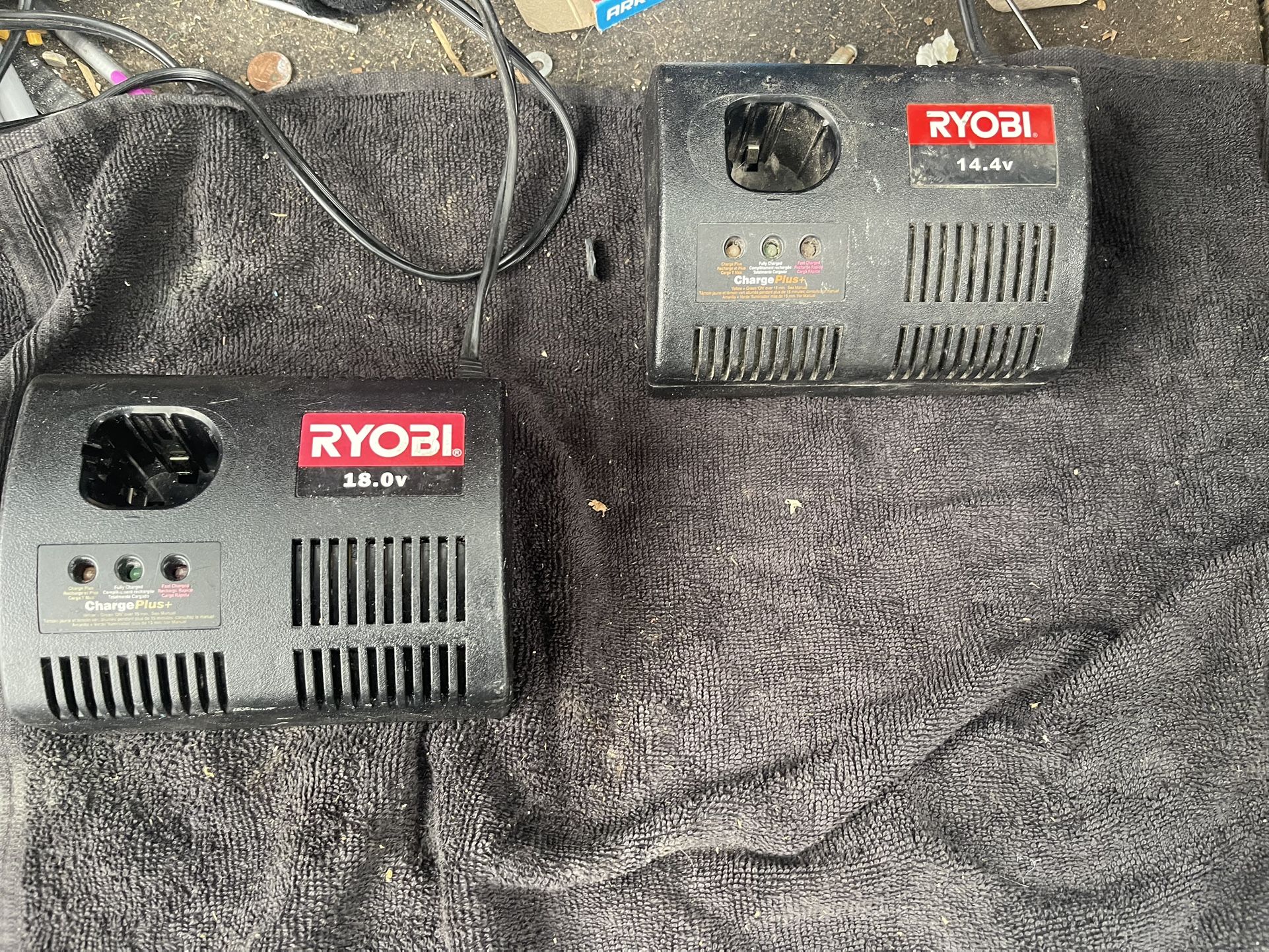 Ryobi Fast Chargers $10 Each, Deck Screws $10 Craftsman Tools $15