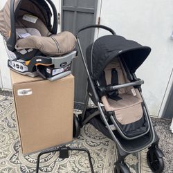 New Chicco Corso Travel System Stroller And Infant Car Seat 