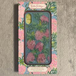 Lily Pulitzer Glitter Iphone XS Case