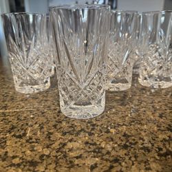 Dublin Crystal Highball Glasses, Set of 12