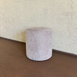 One New West Elm Auburn Ottoman