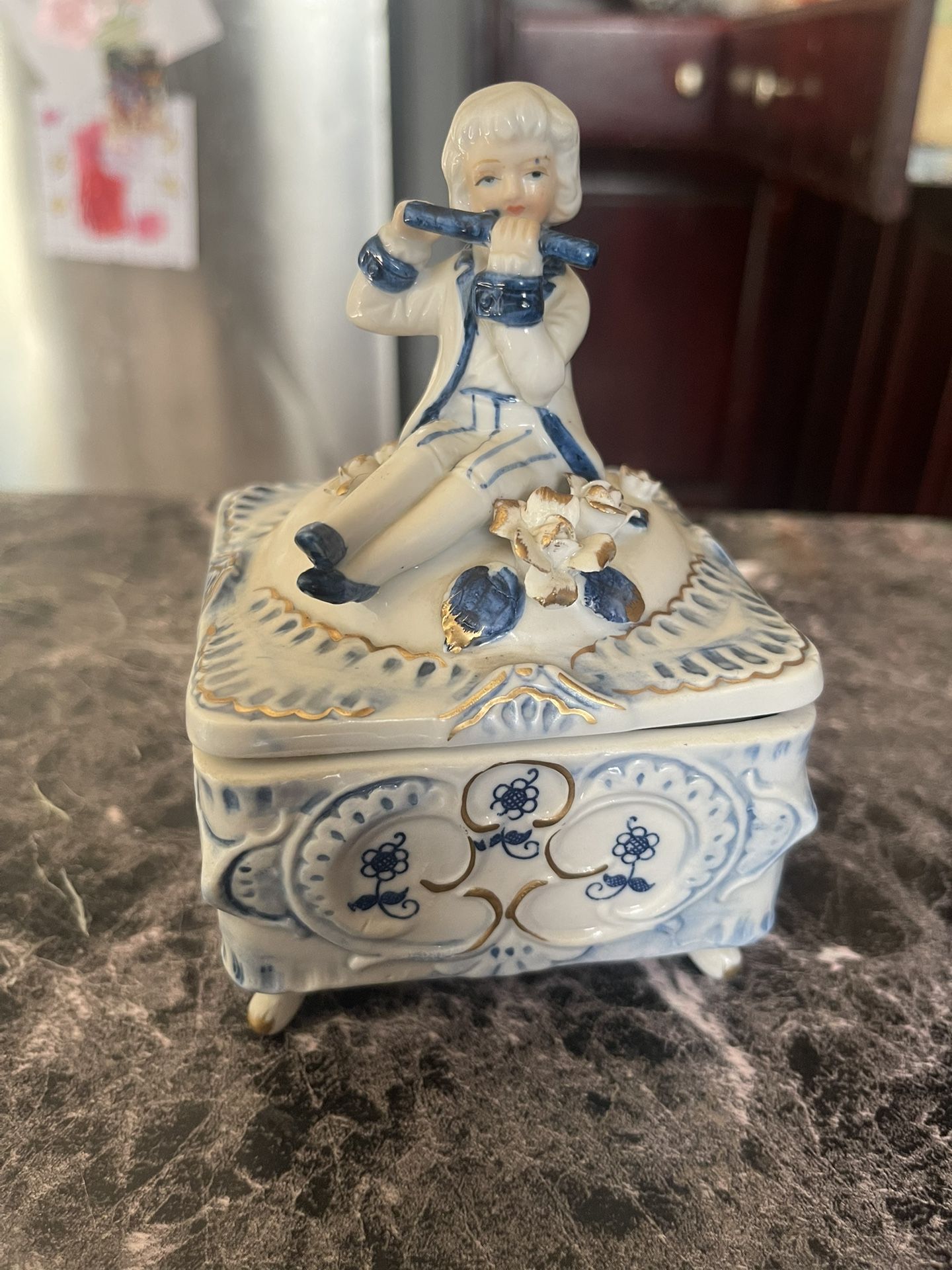 Porcelain Jewelry Box