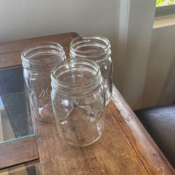 Mason Jars Set Of 3