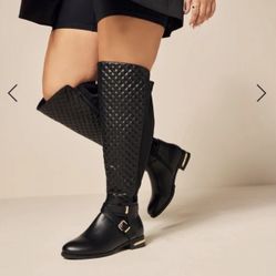 Knee High Black Boots 