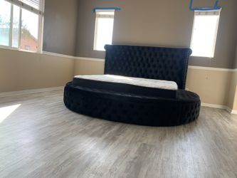 New In Box Queen Bed Frame With Mattress (Read Description Below)