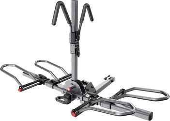 KYX 2" Hitch Mounted E-Bike Rack, Carries 2 Bikes up to 90 lbs Each for Standard, Fat Tire, Electric Bicycles