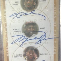 Sign Of The Time Upper Deck Auto