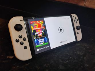 Nintendo SWITCH OLED white 64gb digital