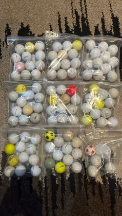 Golf Balls $7 A Dozen