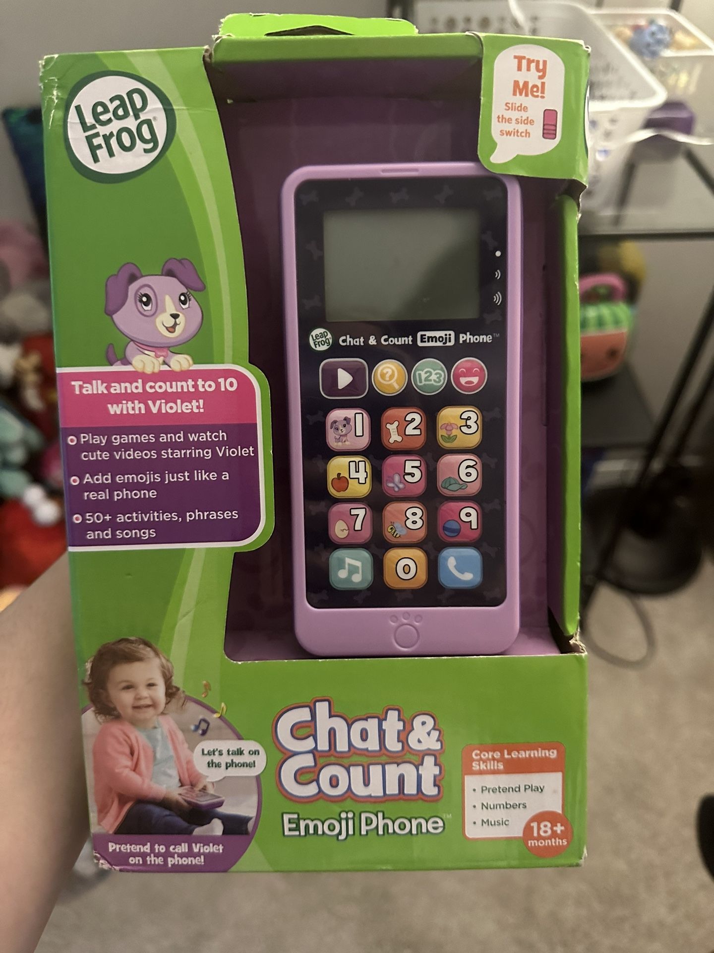 NEW -VTECH Chat & Count Emoji Phone
