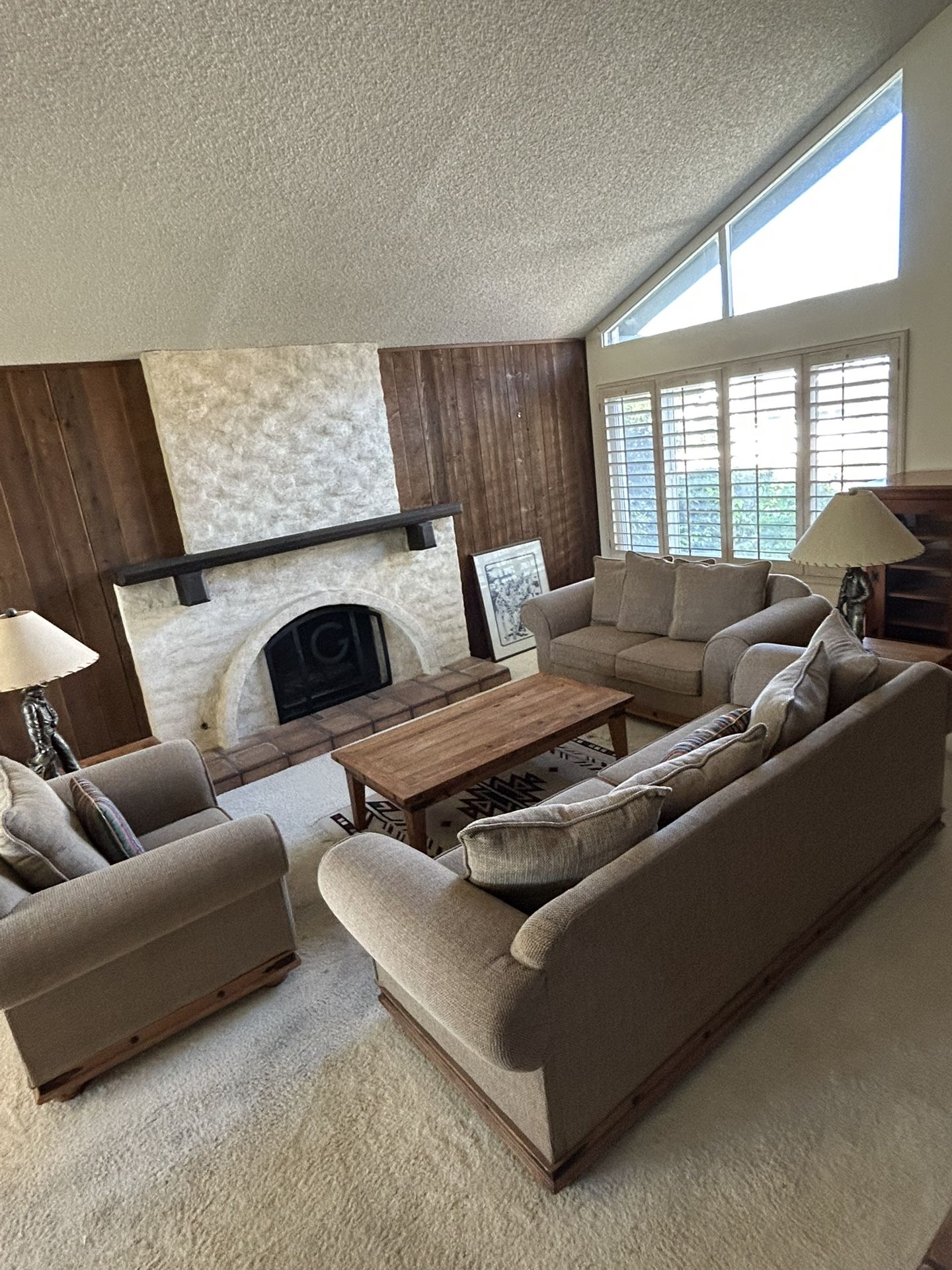 Living Room Set - Western Style