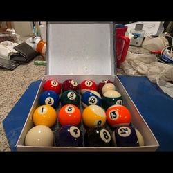 Billiard Ball Set 