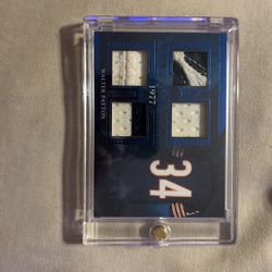 2020 Leaf In Game Used  Walter Payton Memorabilia