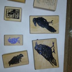 Wood Ink Stamps 