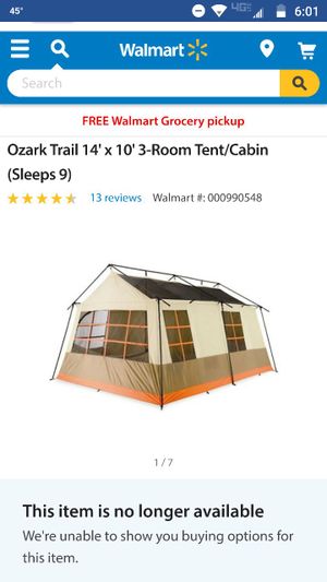 Ozark Trail 14ft X 10ft 3 Room Cottage Cabin For Sale In Dallas