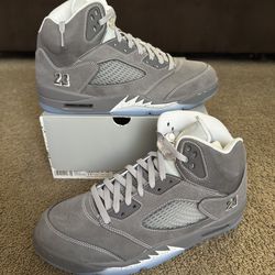 🔥Jordan 5 Retro Wolf Grey 2026🔥 size 11.5