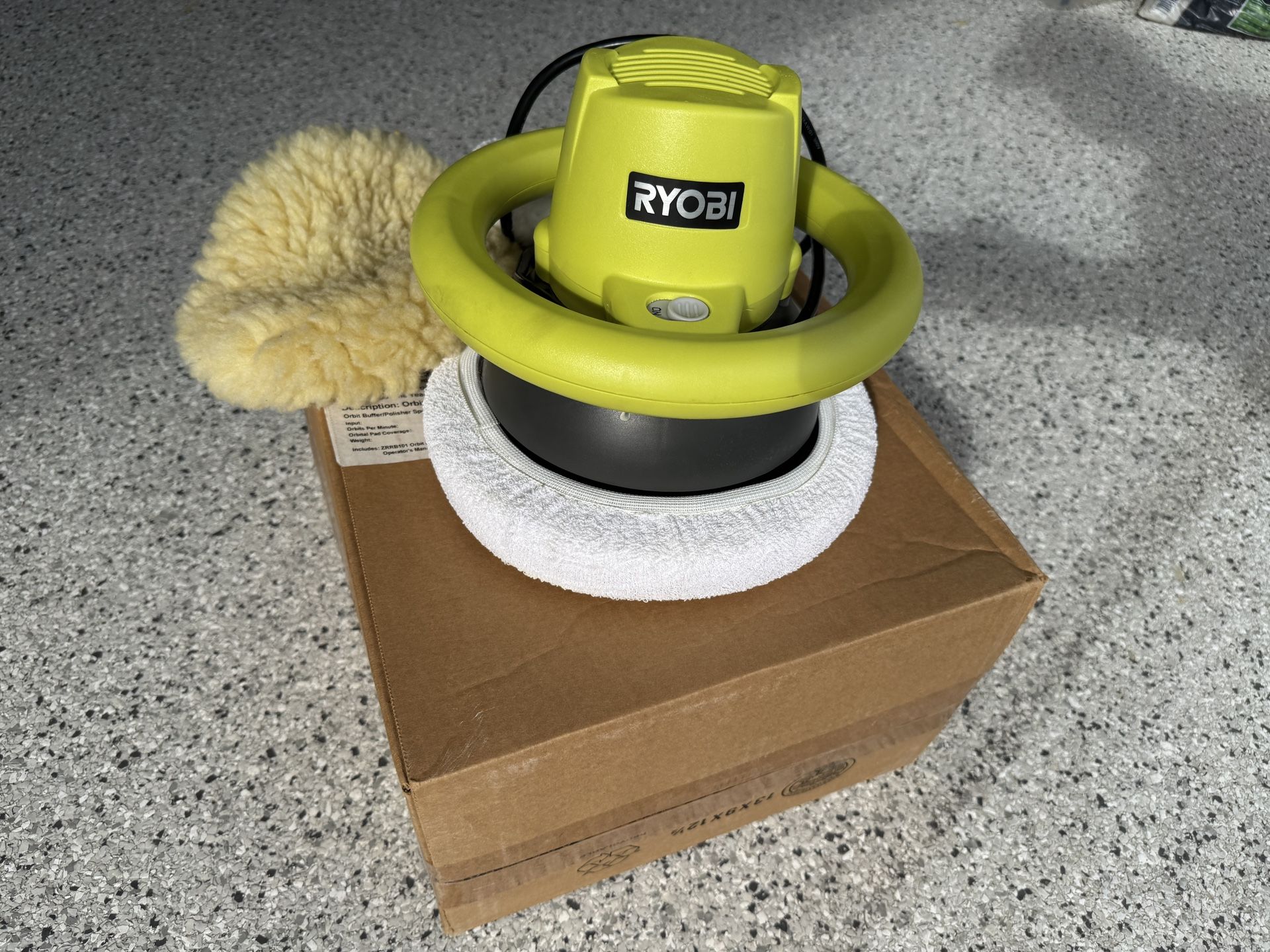 Ryobi Buffer RB101G -$20
