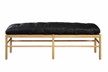 Brand New Emma Mason Furniture Classics Osborne Leather Bench
