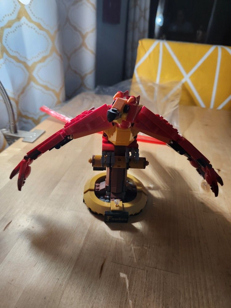 Fawkes Harry Potter Lego Set